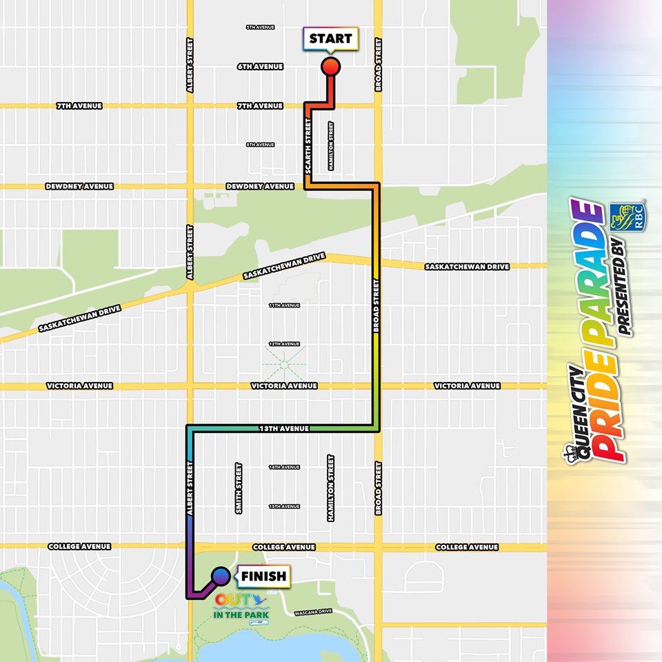 pride parade route 2019 | 980 CJME